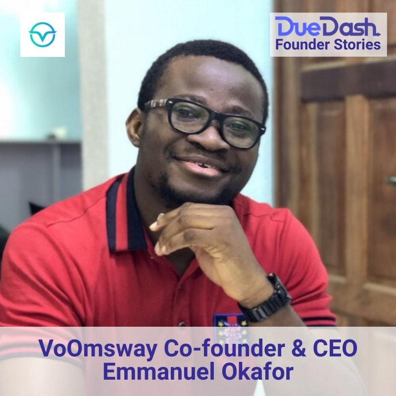 Voomsway Founder & CEO Emmanuel Okafor