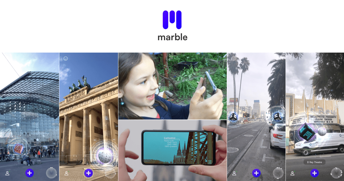 Marble app page