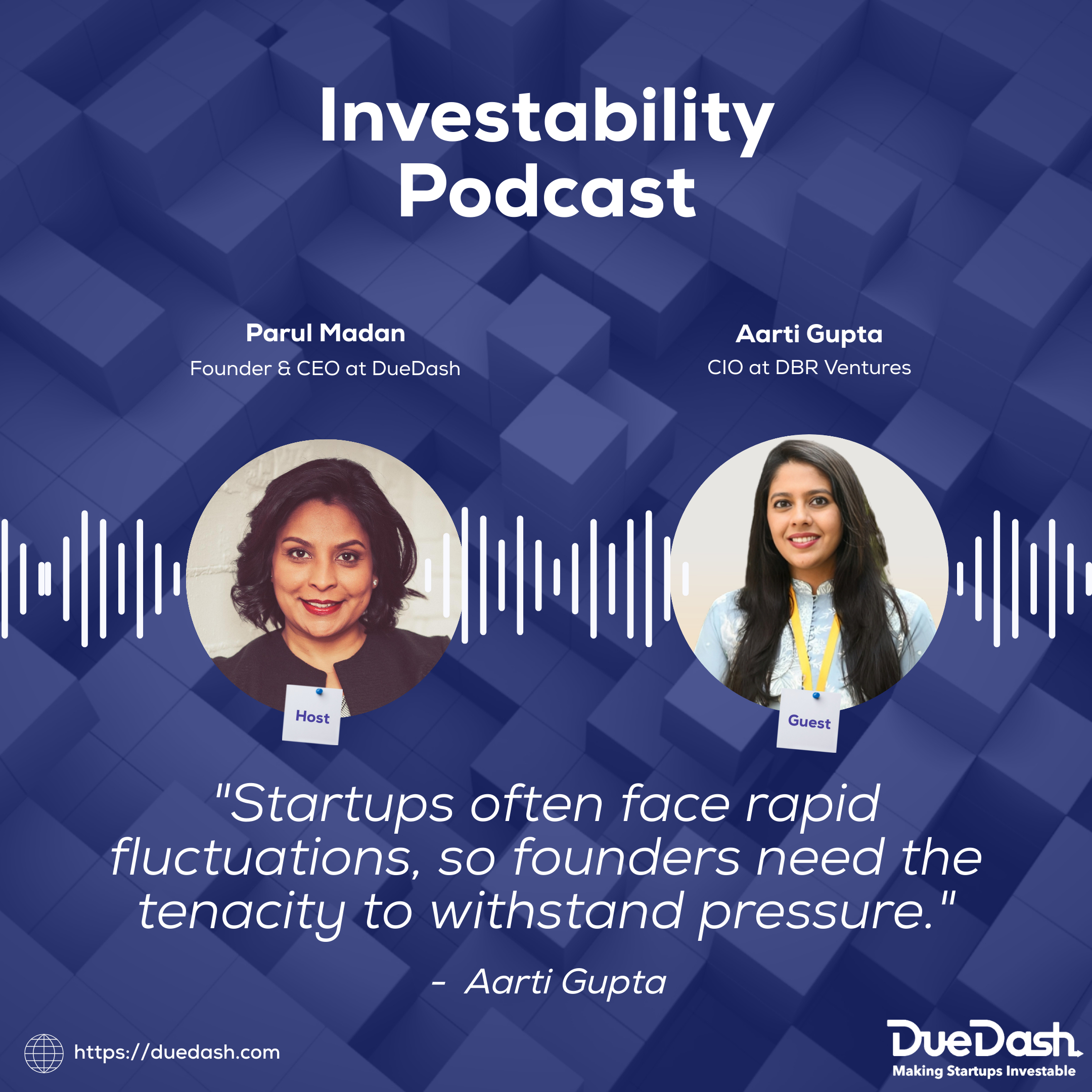 Investor Aarti Gupta from DBR Ventures