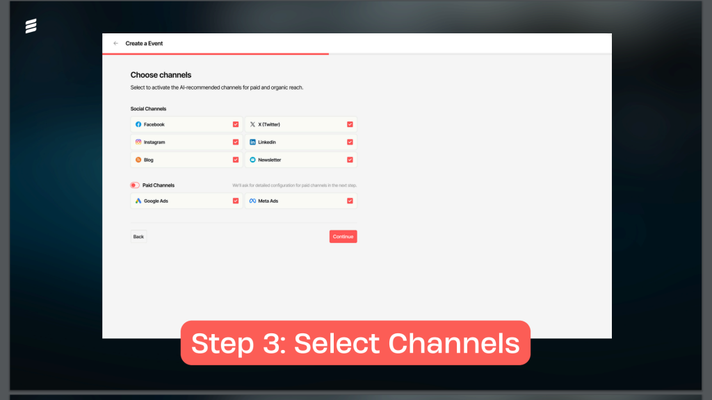 Select Channels