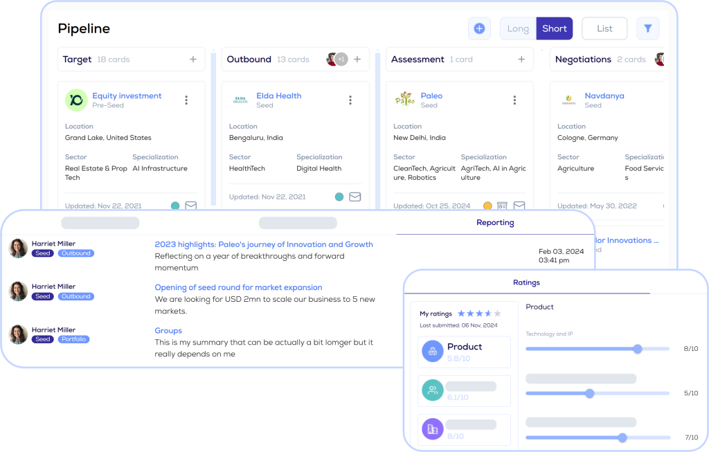 DueDash Investment Platform 4 Deal Flow Management & Team Collaboration