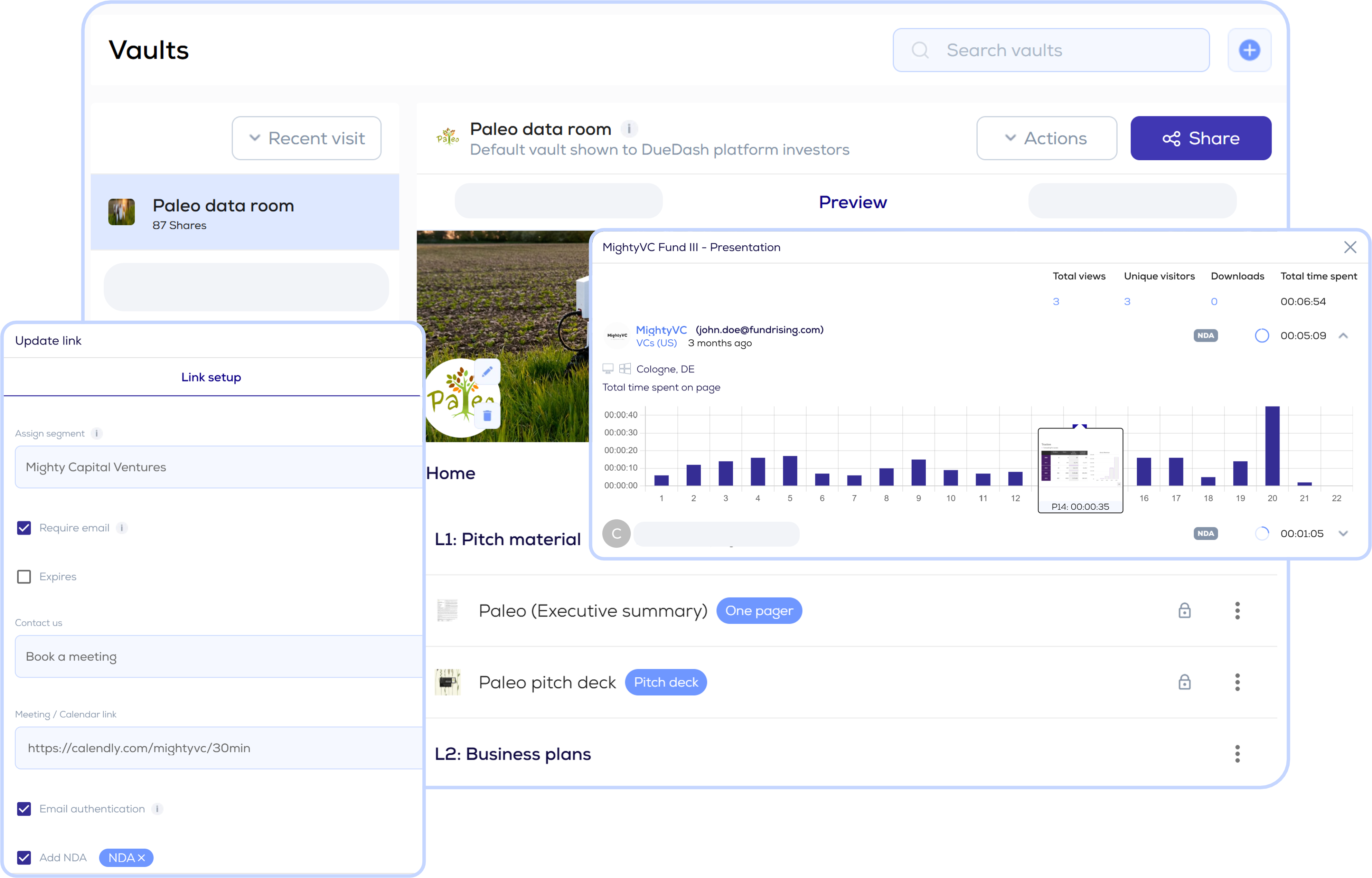 Due Diligence Data Room For Startups